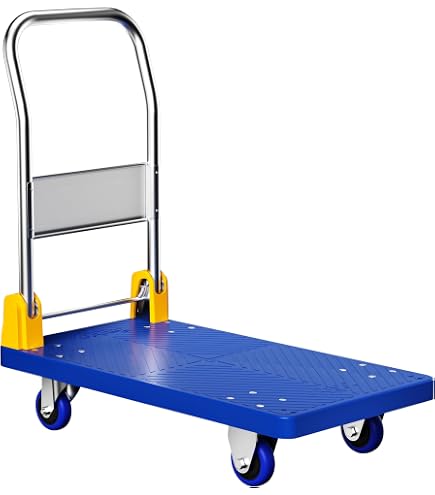 Amazon.co.jp: KIKAIYA 台車 折りたたみ 軽量 コンパクト 150kg
